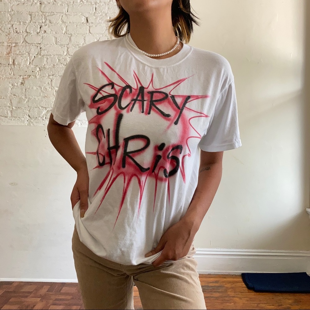 Graphic Tee “Scary Chris”